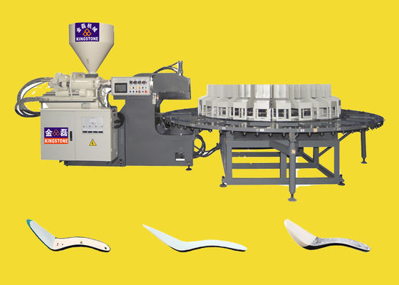 Material giratório dos PP da máquina da modelação por injeção das sapatas dos saltos altos único