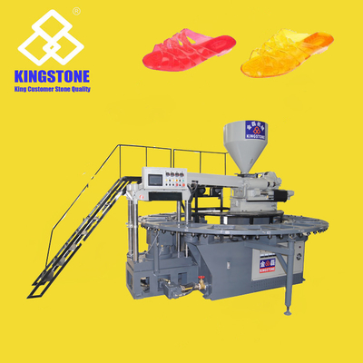 A injeção giratória do PVC de Jelly Sandal Making Machine Of calça a máquina