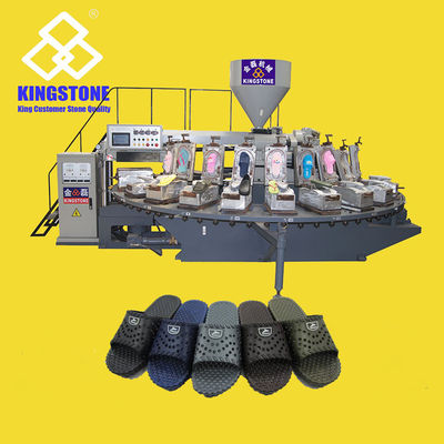 Máquina de injeção de calçado de sopro de ar de PVC 24 estações