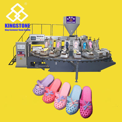 Máquina de chinelo de plástico para injeção de sopro de ar de material de PVC
