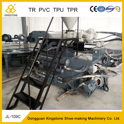 Máquina da injeção do PVC da cor dobro única para a fatura de Outsole das sapatas dos esportes