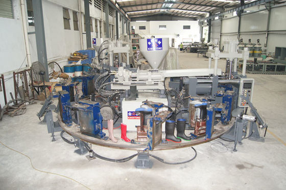 A única bota de chuva giratória da cor que faz a máquina 80-100 emparelha-se pela hora/12 estações