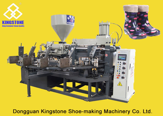 Máquina curto da injeção das botas de goma do PVC, sapata de segurança automática que faz a máquina
