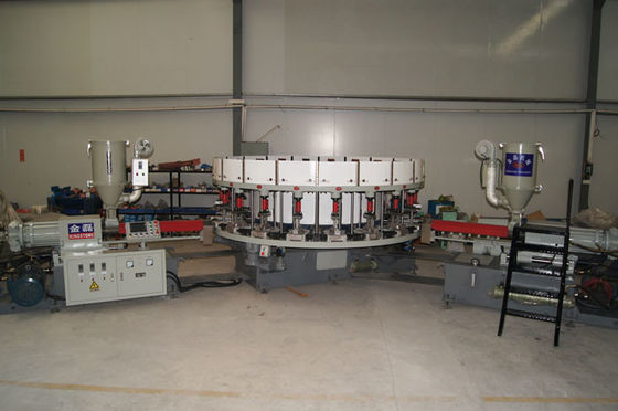 Máquina durável da sapata automática, máquina moldando da única injeção direta do Pvc