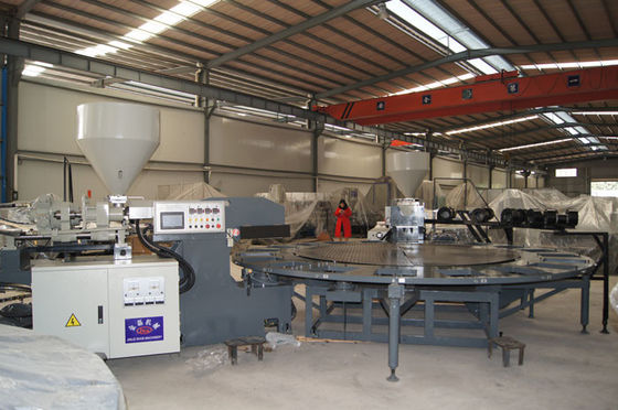 Sapata de segurança automática que faz a máquina, molde da sapata dos esportes do PVC único que faz a máquina