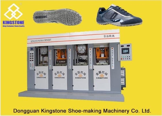 2/4 de PVC Outsole/única máquina 220T das estações da modelação por injeção