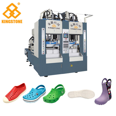 Sapatas plásticas do sistema servo que fazem a máquina para botas de EVA Foaming Slipper Sandals Shoes com hora dos pares 300-400