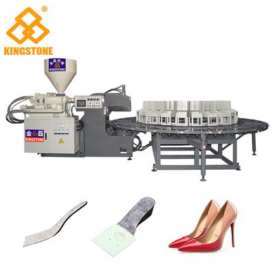 Máquina diretamente giratória da modelação por injeção para o salto alto/palmilha de Midsole/PP