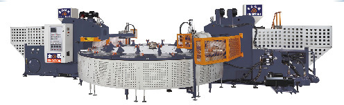 2-3 pessoas máquina de fatura automática da sapata giratória da única para produtos frios do tiro de EVA