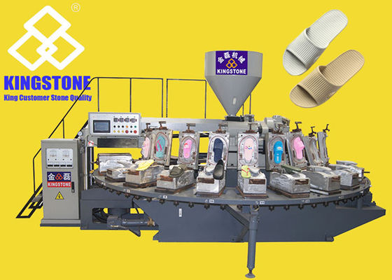 Máquina plástica automática da modelagem por injeção para PVC Flip Flop Chappal