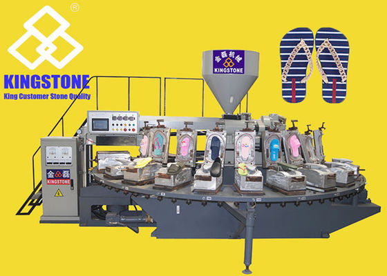 Deslizador de borracha/Flip Flop Making Machine do único sopro do ar da cor