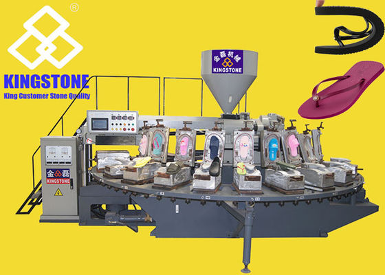 Máquina da modelação por injeção do sopro da espuma do PVC 25.5KW para a fatura da sapata