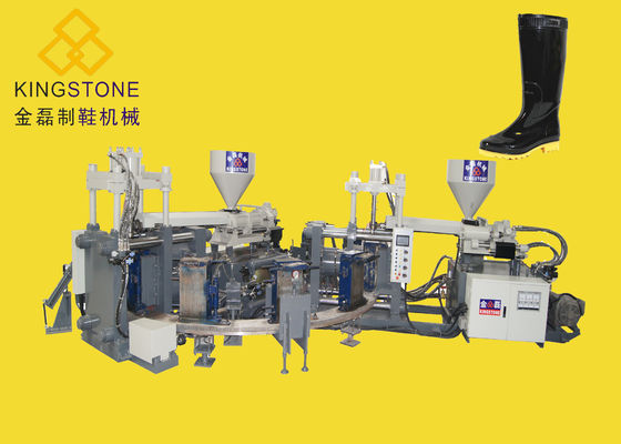 O Pvc dobro da cor carreg o tipo giratório 12 estação da máquina da modelação por injeção