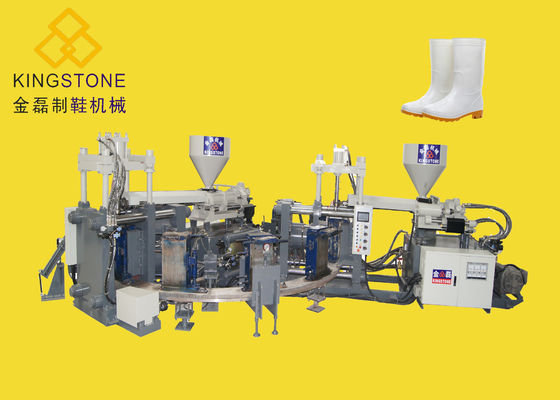 Cor dobro da máquina termoplástico da modelagem por injeção de Gumboots