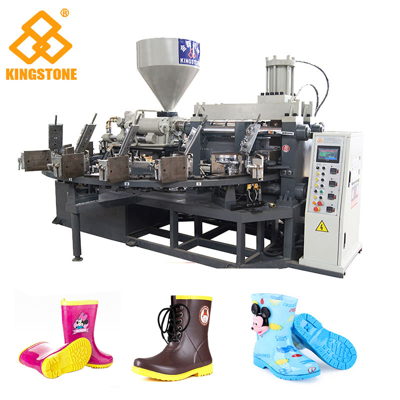 Sapatas plásticas giratórias/botas de 1 cor que fazem a máquina para botas das crianças com 2 anos de garantia